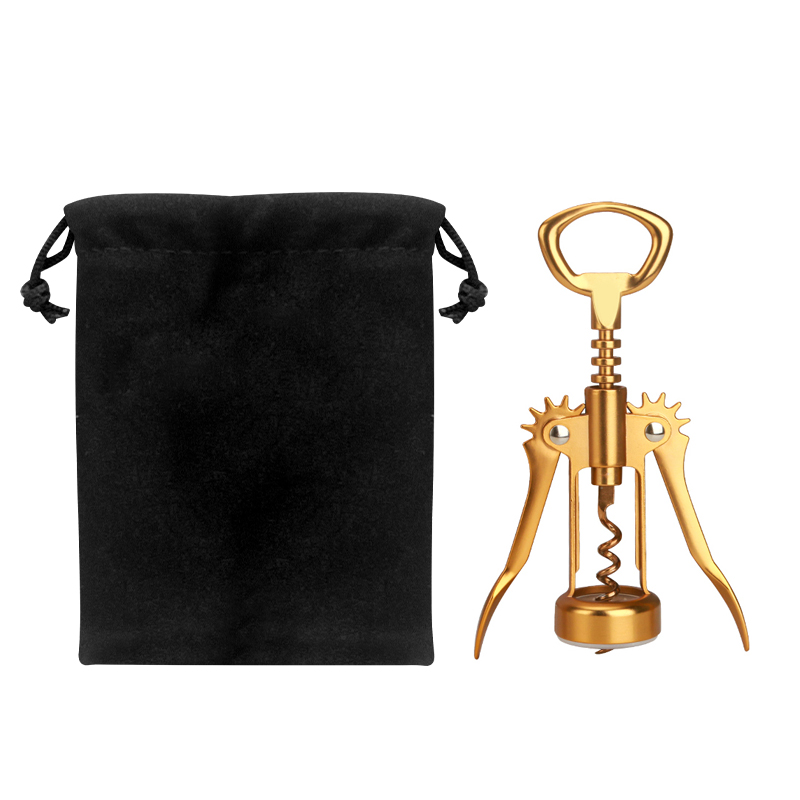 Kitchen Gadgets Gold - Dark Gold Wine Opener With Wing