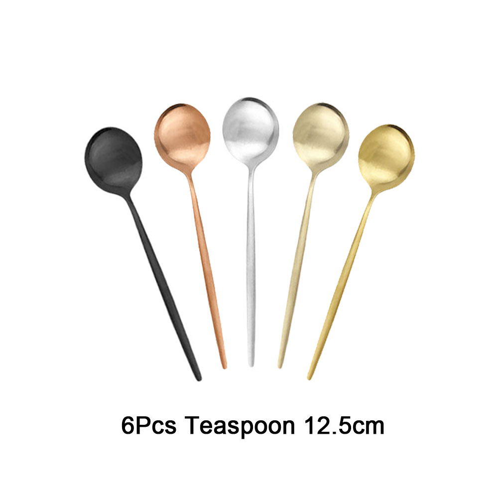 6Pcs Tea Coffee Stir Mini Spoo - Kitchen Gadgets Gold recension och pris
