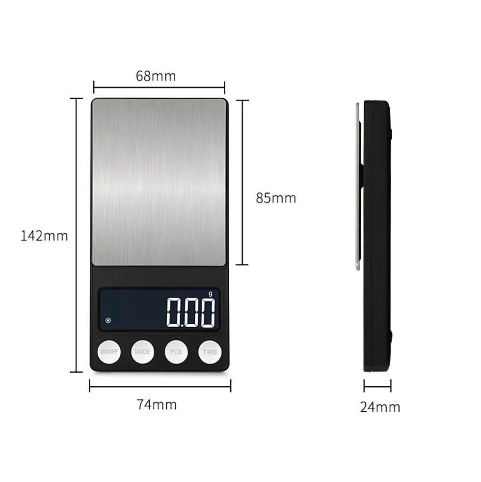 0.01g/0.1 Precision Mini Scale - Kitchen Gadgets Gold recension och pris