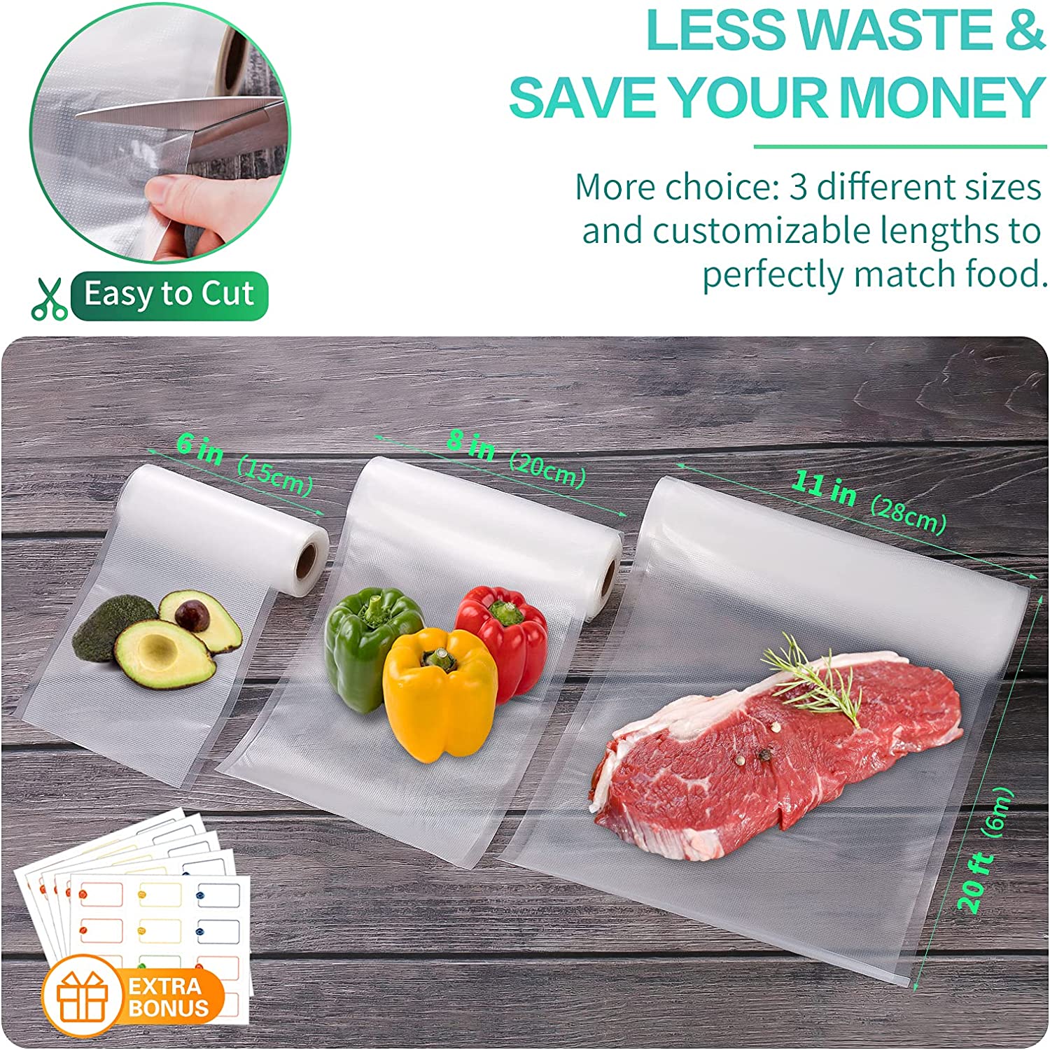 Kitchen Bags For Vacuum Food V - Kitchen Gadgets Organizer recension och pris