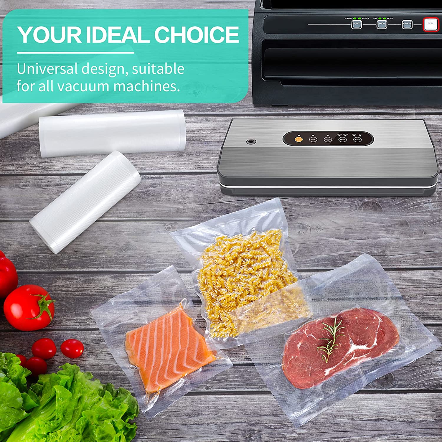 Kitchen Bags For Vacuum Food V - Kitchen Gadgets Organizer recension och pris