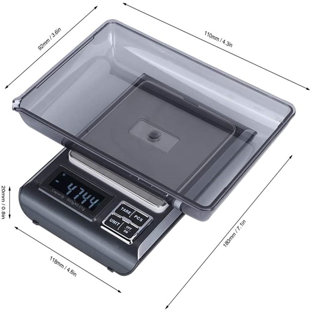 500g/0.01g Electronic Jewelry  - Kitchen Gadgets Gold recension och pris