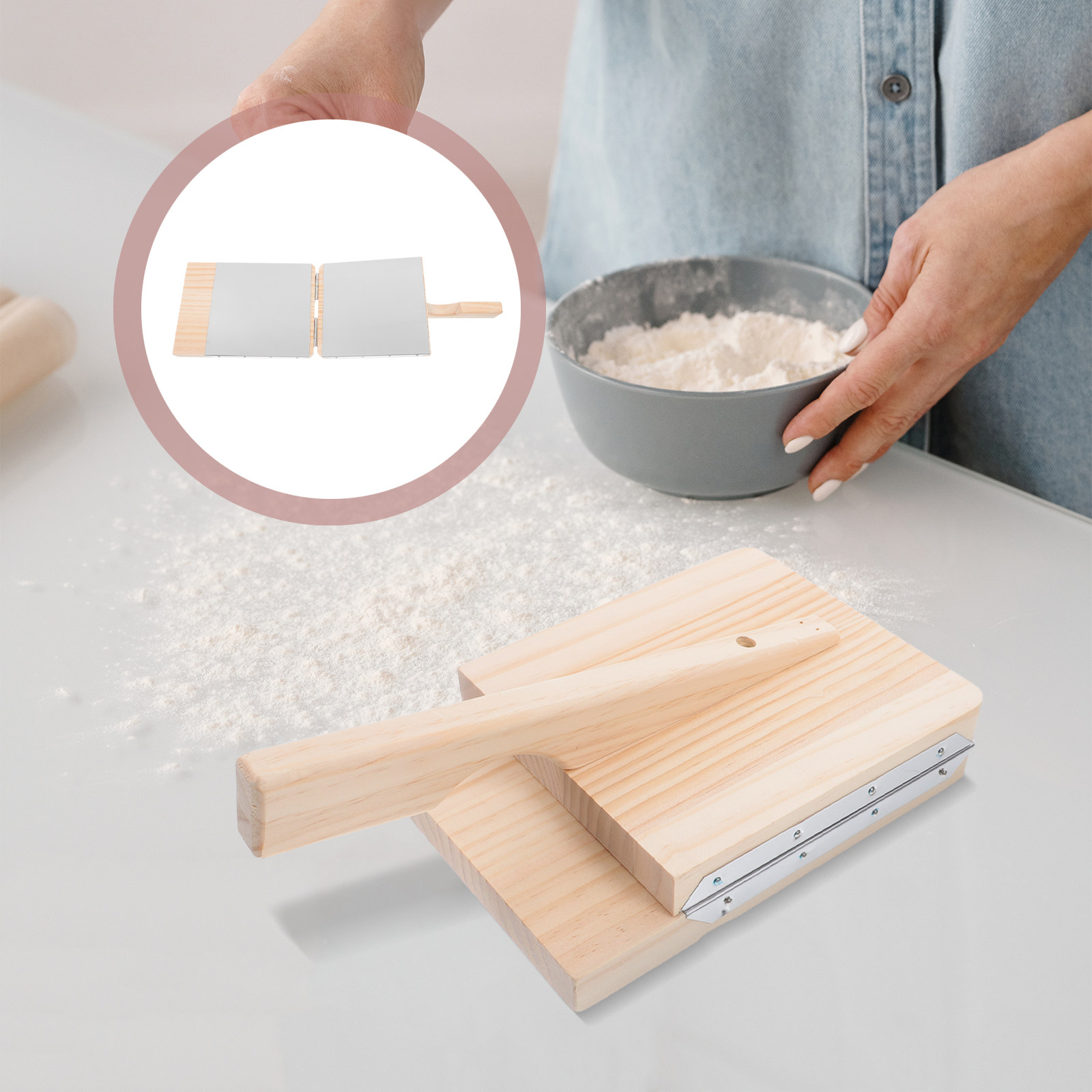 Wood Dumpling Press Mold Stain - Kitchen Gadgets Dumpling Maker recension och pris