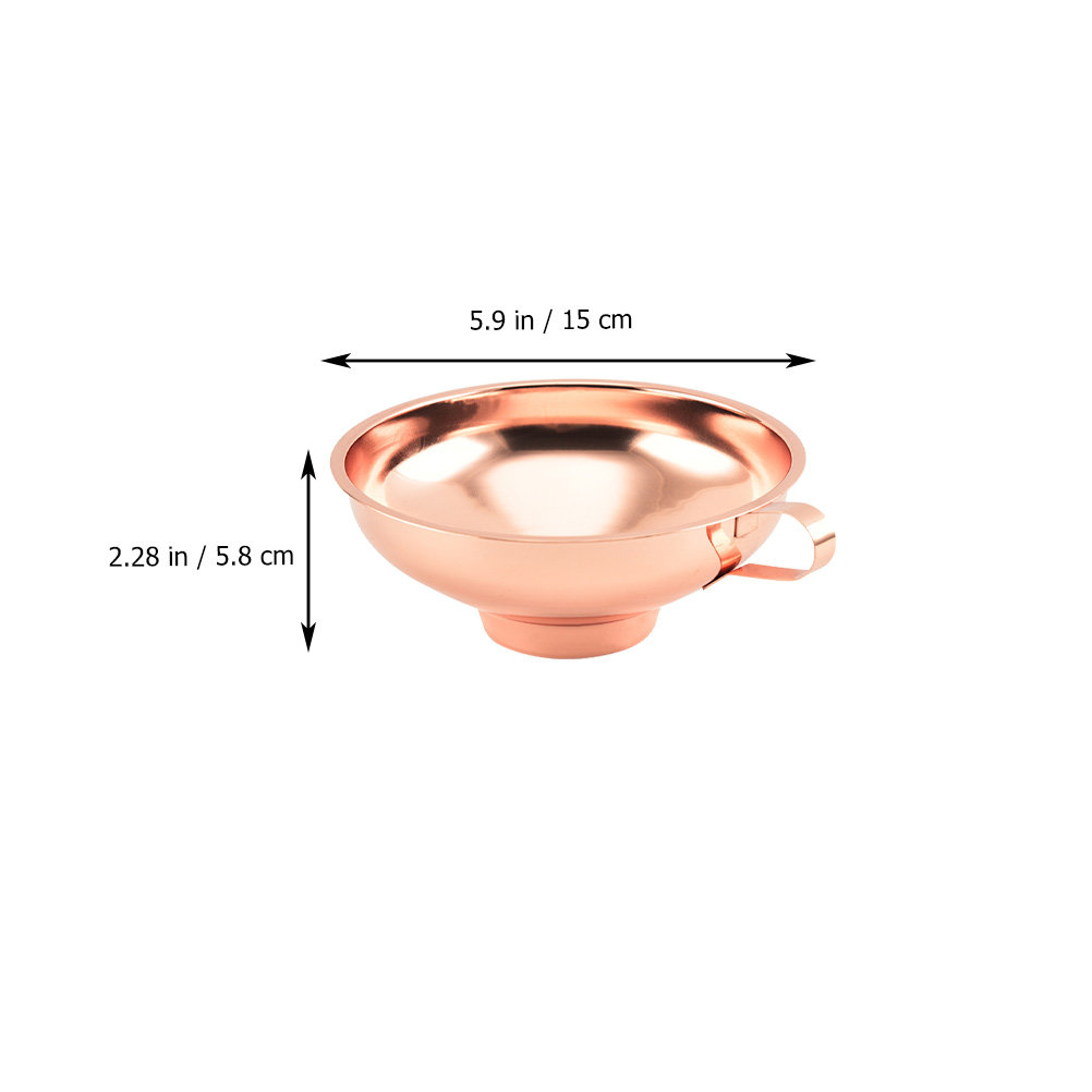 1Pcs Stainless Steel Funnel Ro - Kitchen Gadgets Gold recension och pris