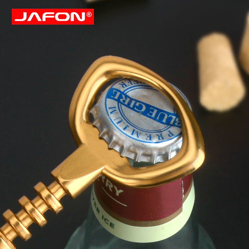 Dark Gold Wine Opener With Win - Kitchen Gadgets Gold recension och pris